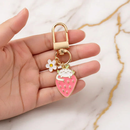 Keychain held by child