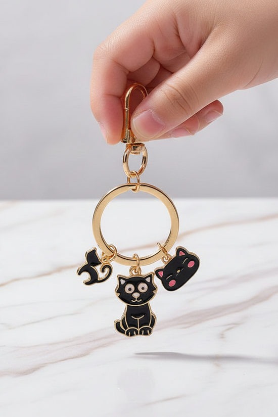 Keychain held by child