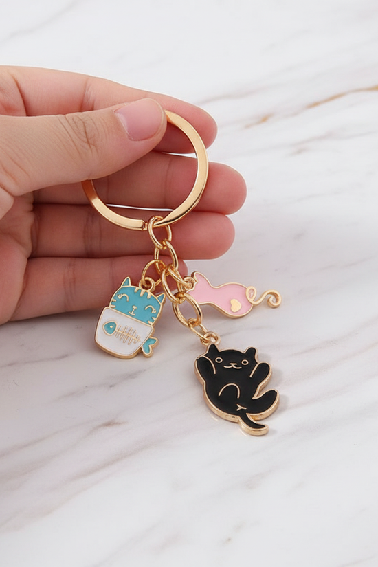 Keychain held by child