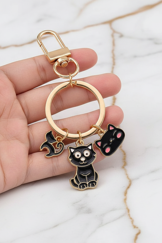 Keychain held by child