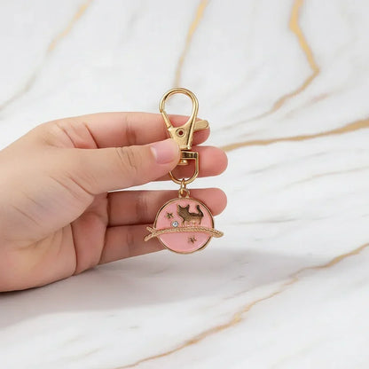 Keychain held by child