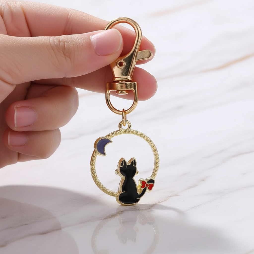 Keychain held by child