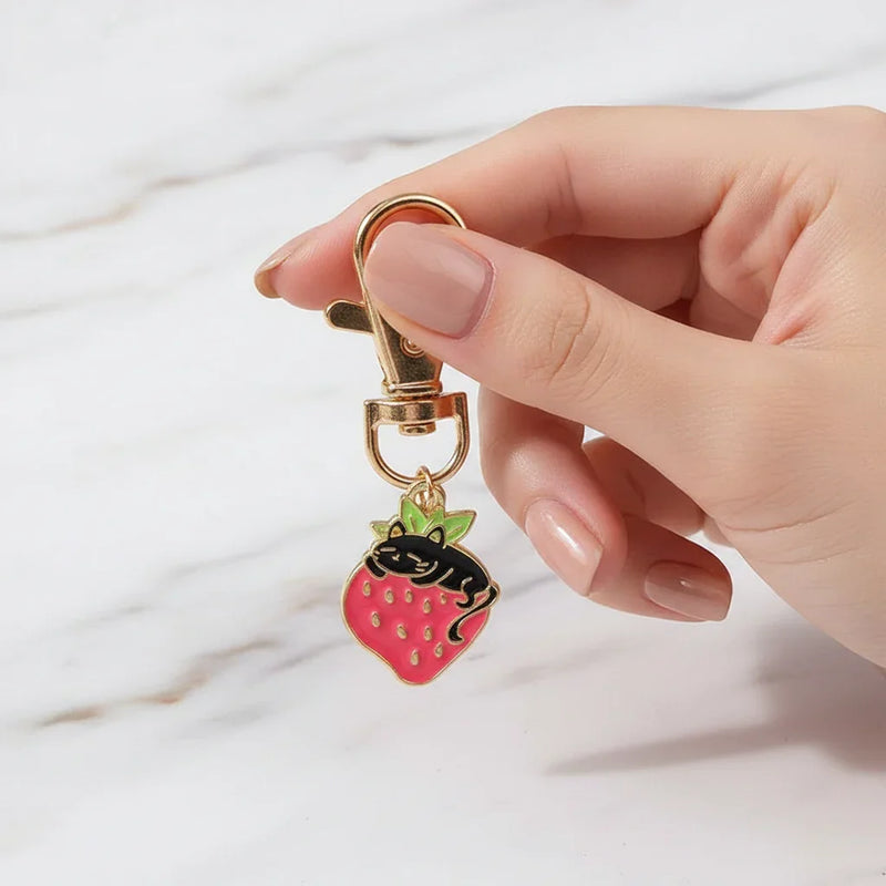 Keychain held in hand