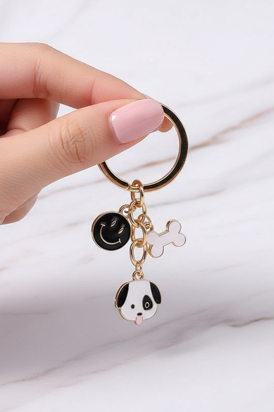 Keychain held in hand