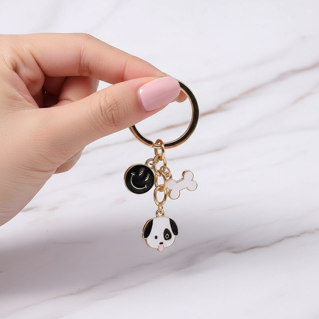 Keychain held in hand
