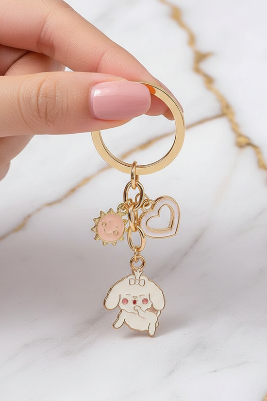 Keychain held in hand