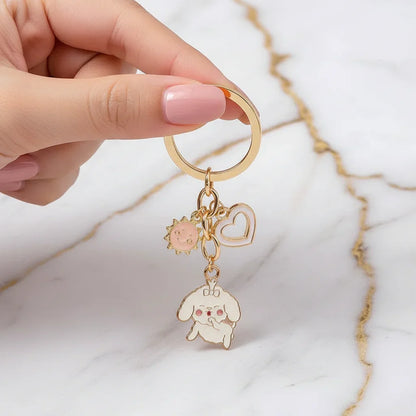 Keychain held in hand