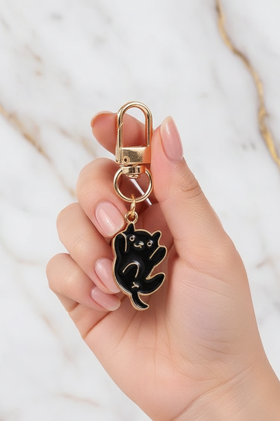 Keychain held in hand