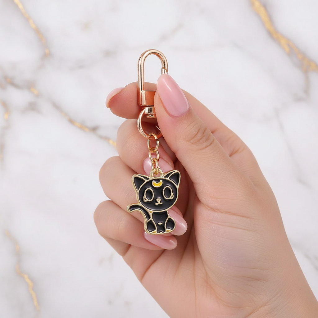 Keychain held in hand