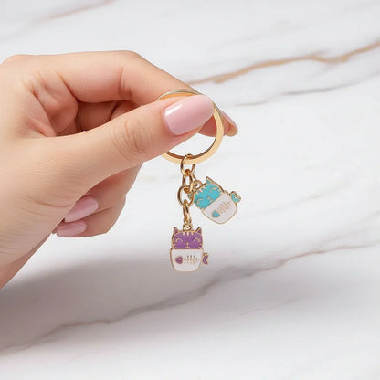 Keychain held in hand