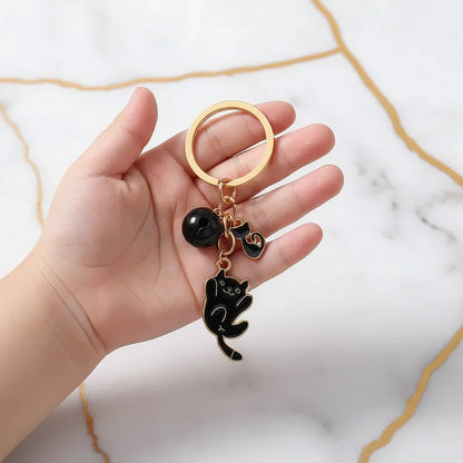 Keychain in child's hand