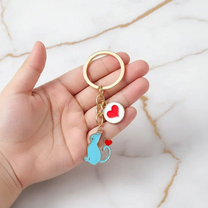 Keychain in child's hand