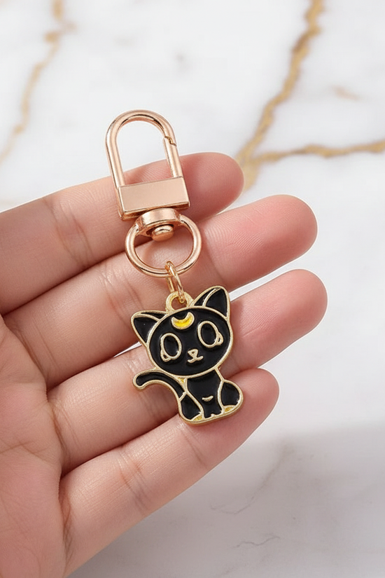 Keychain in child's hand