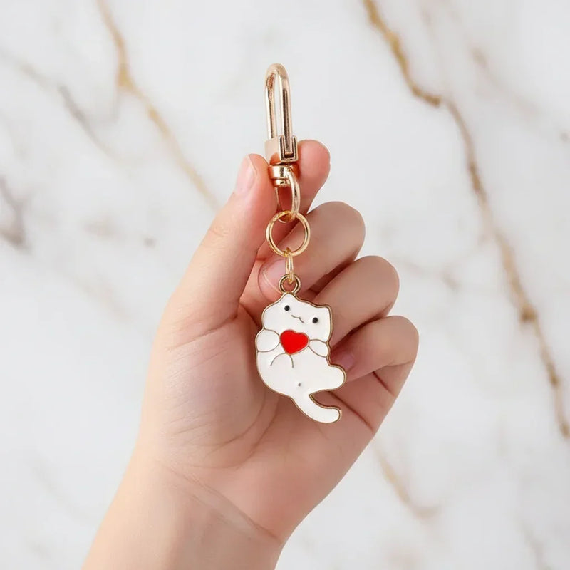 Keychain in child's hand