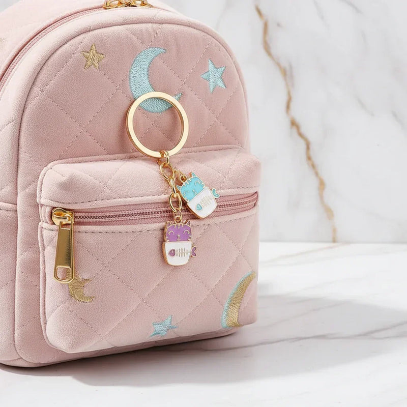 Keychain on children's bag