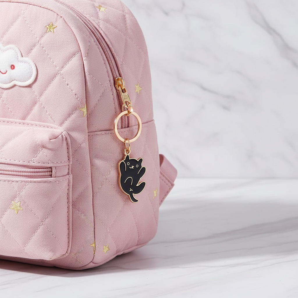 Keychain on children's bag