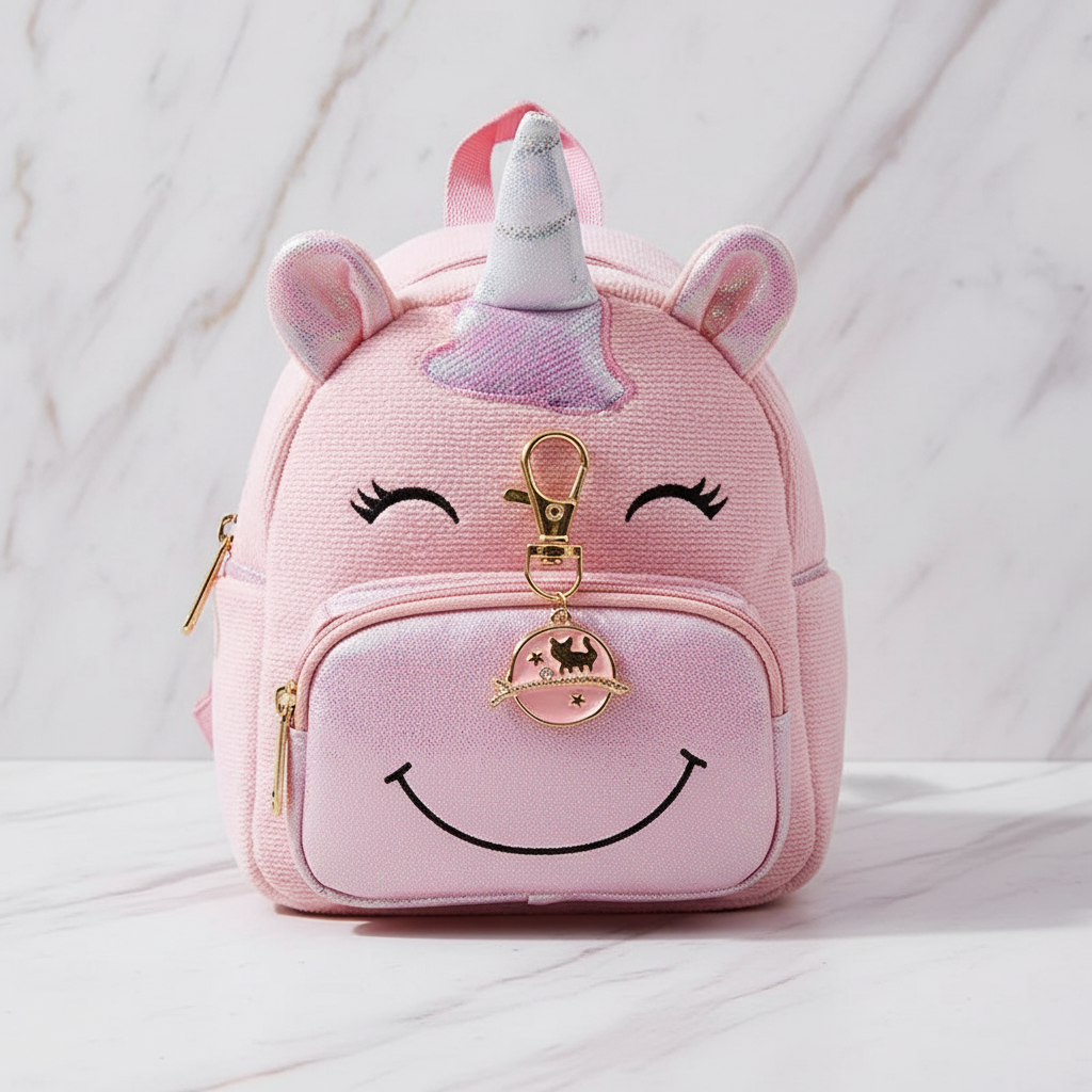 Keychain on children's bag