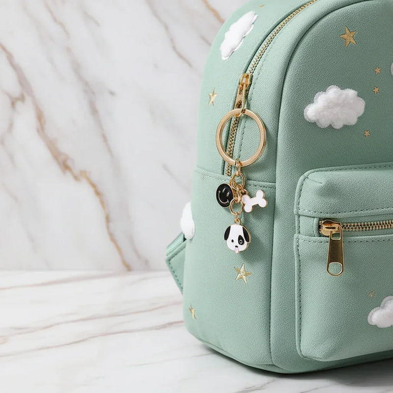 Keychain on children's bag