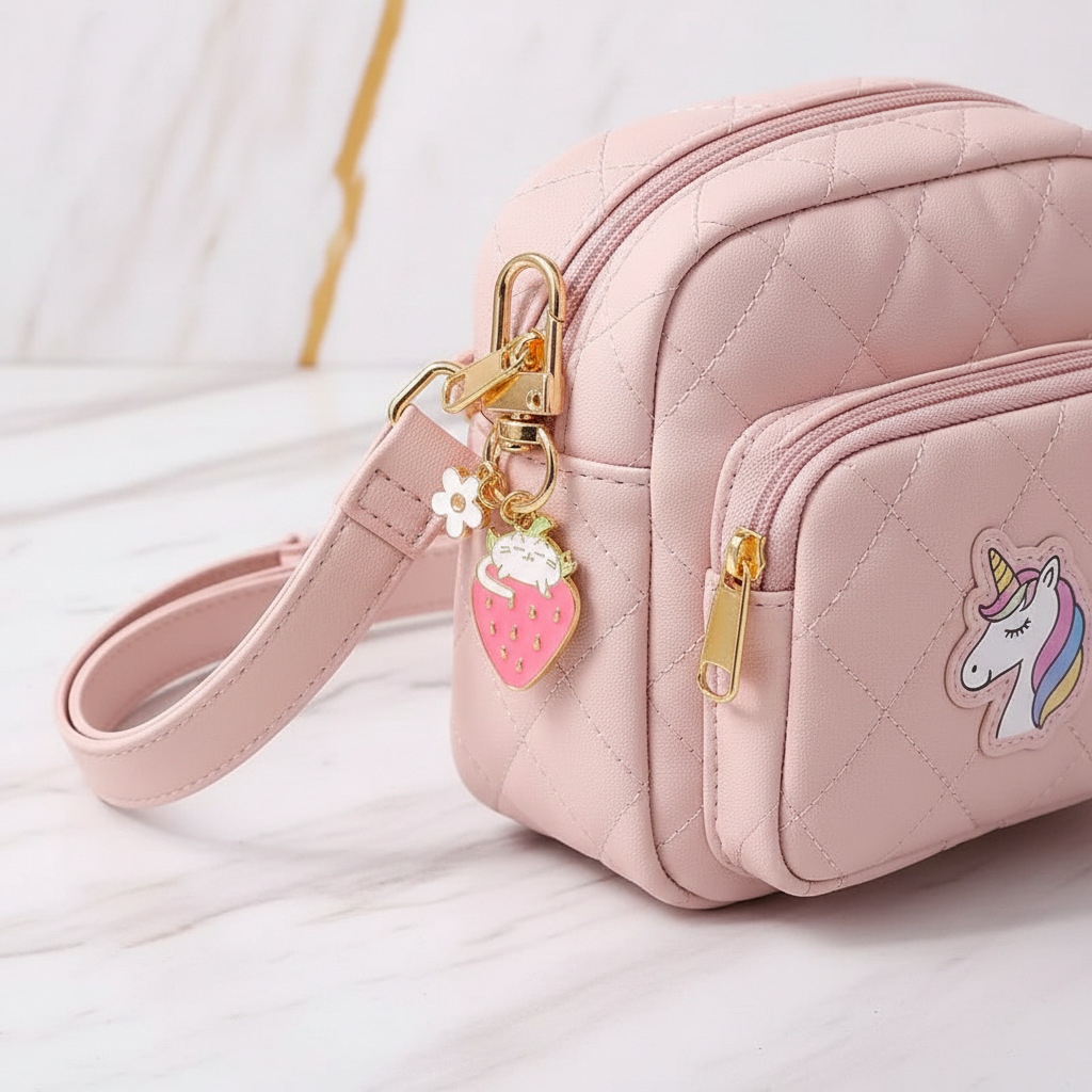 Keychain on children's bag