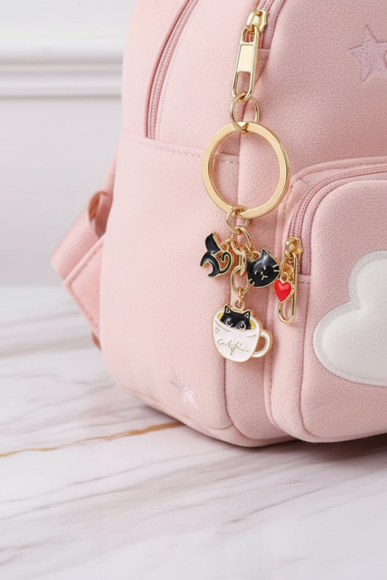 Keychain on children's bag