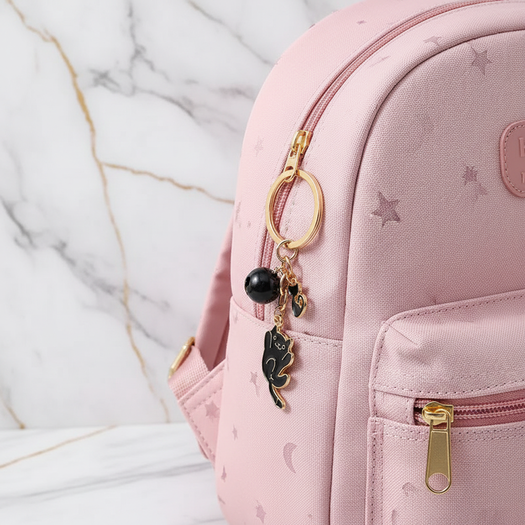 Keychain on children's bag