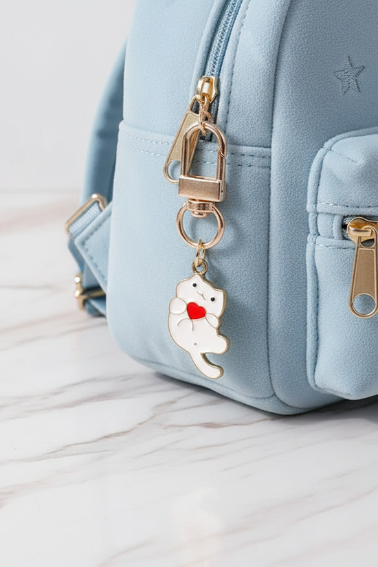 Keychain on children's bag