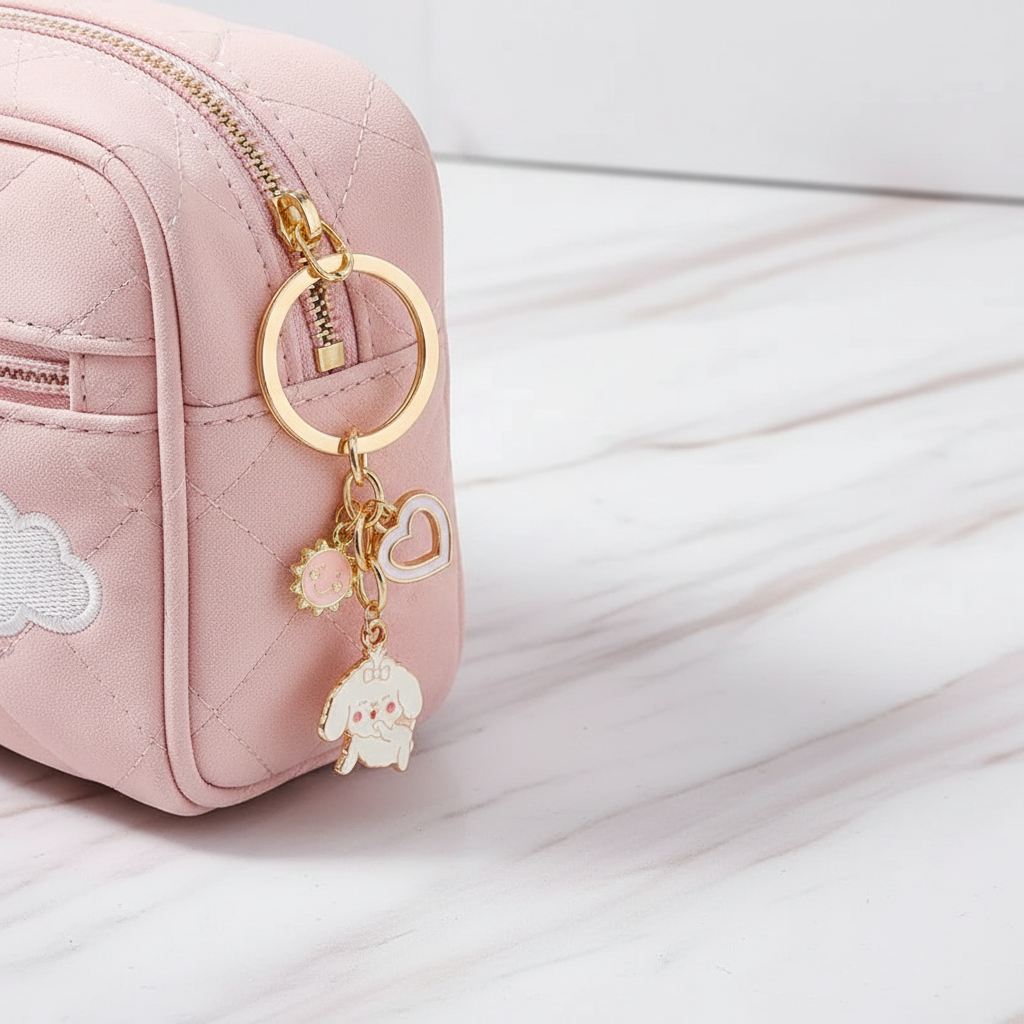 Keychain on children's bag