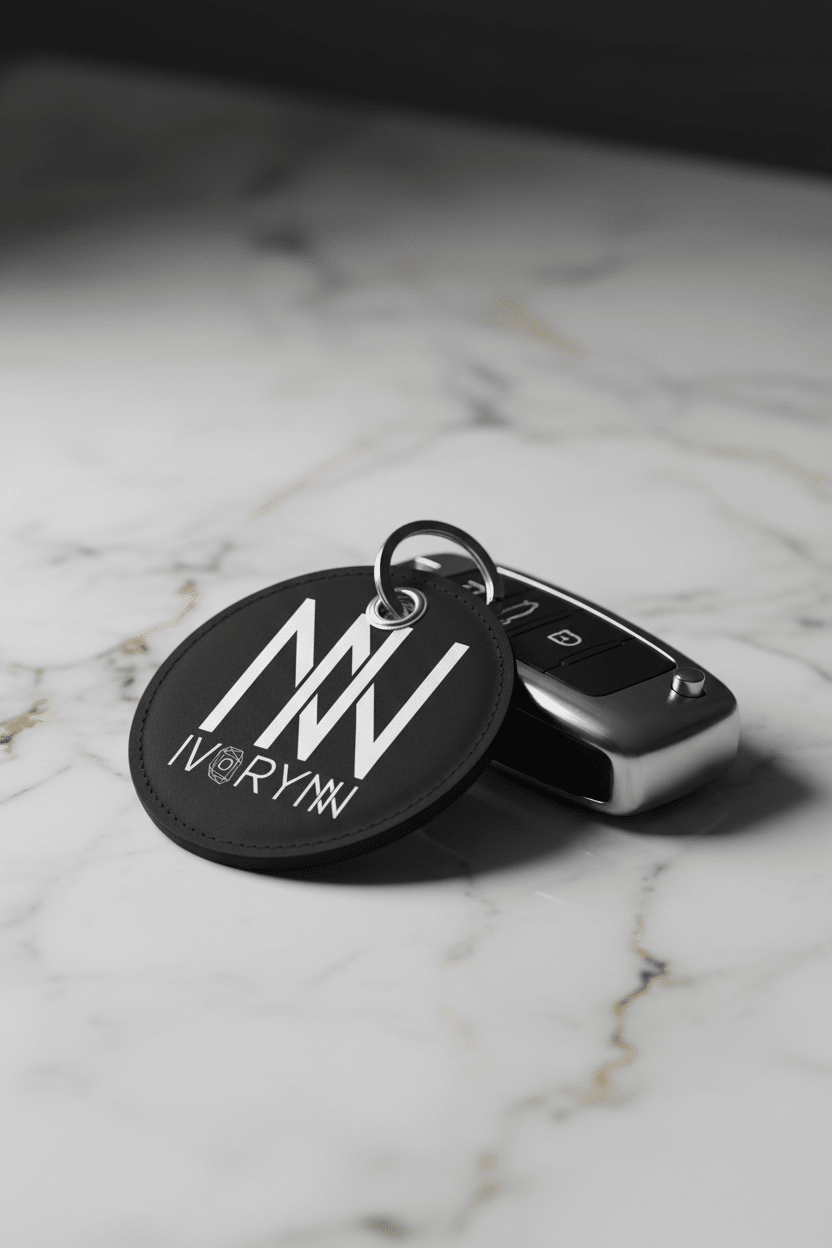 Keychain with car key