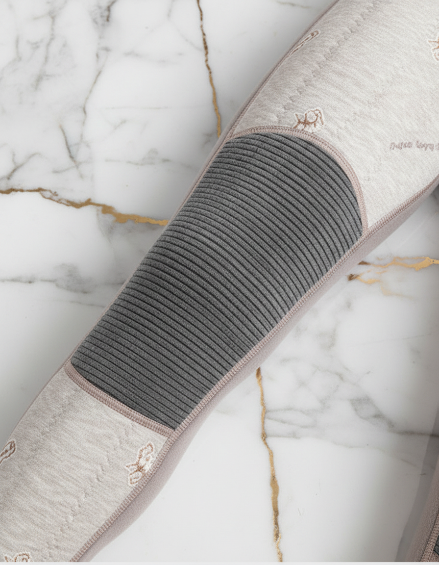 Knee padding detail close-up