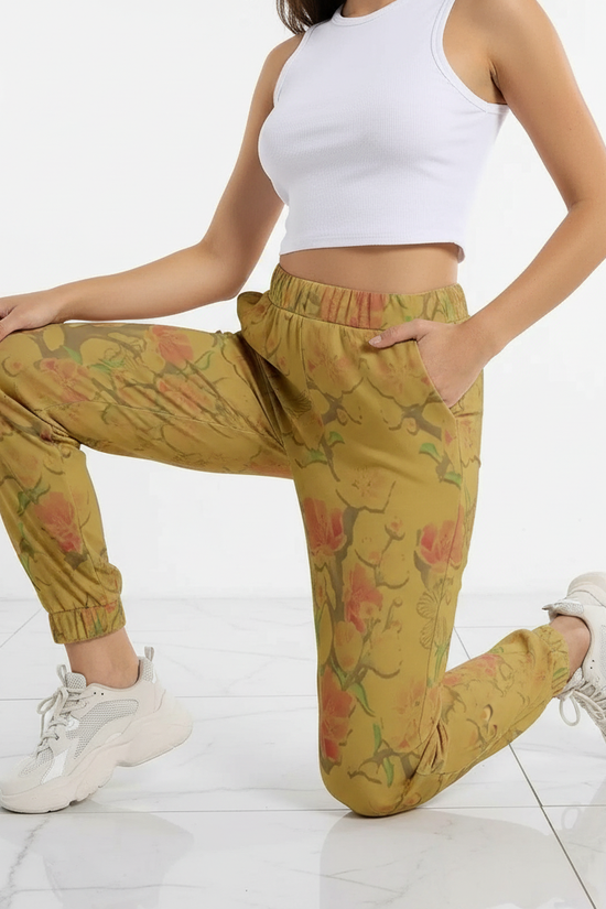 Kneeling artistic pose