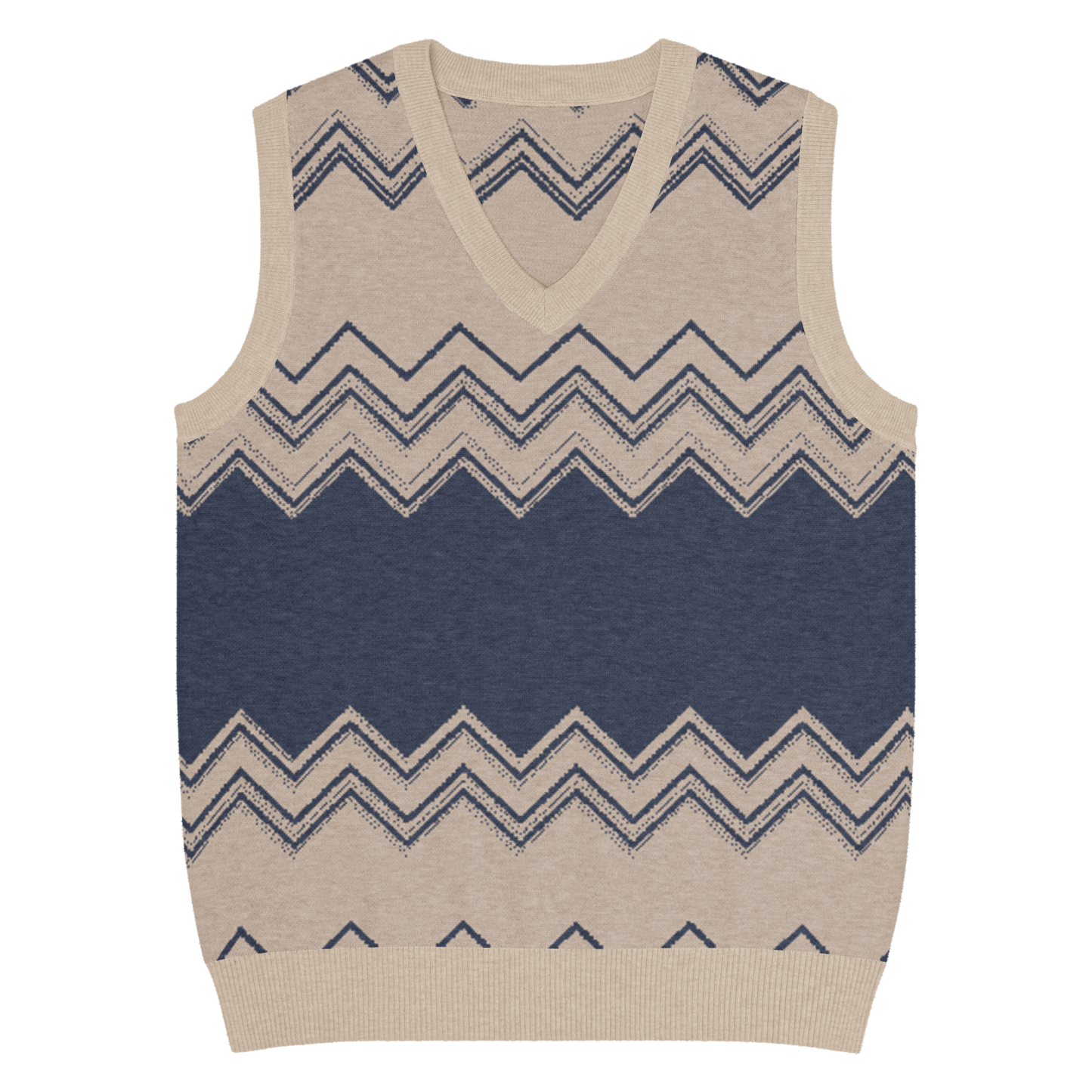 Classic Vintage V-neck Men Knitted vest