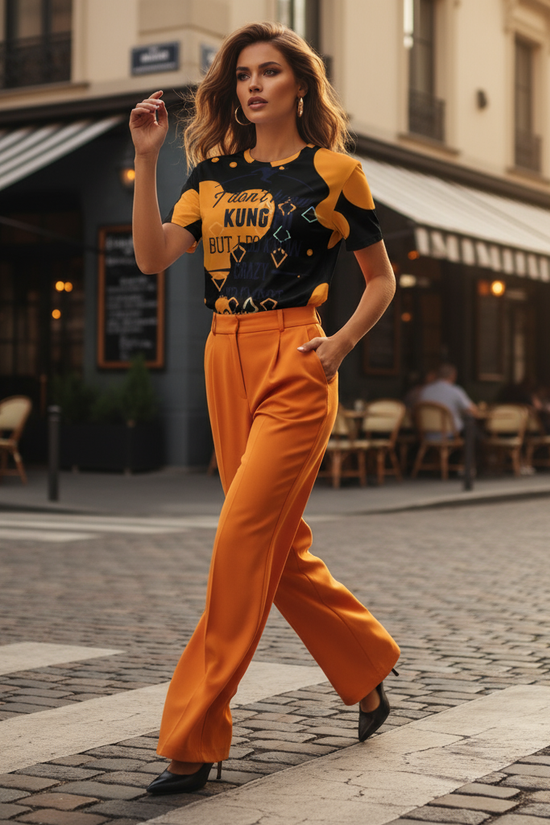 Kung Fu T-Shirt Action Shot