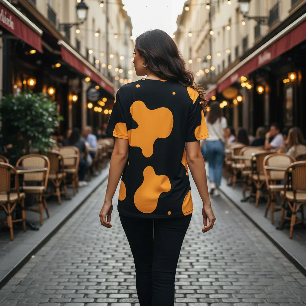 Kung Fu T-Shirt Back View