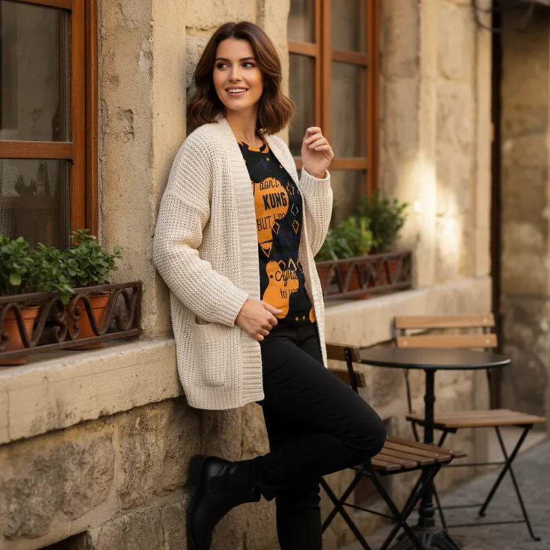 Kung Fu T-Shirt Jacket Over-Shoulder