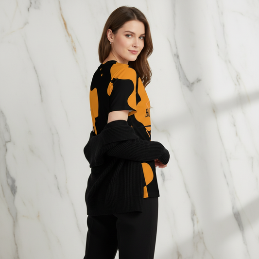 Kung Fu T-Shirt Studio Back View Marble