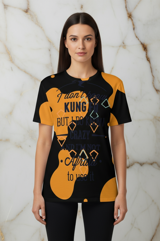 Kung Fu T-Shirt Studio Front No Jacket