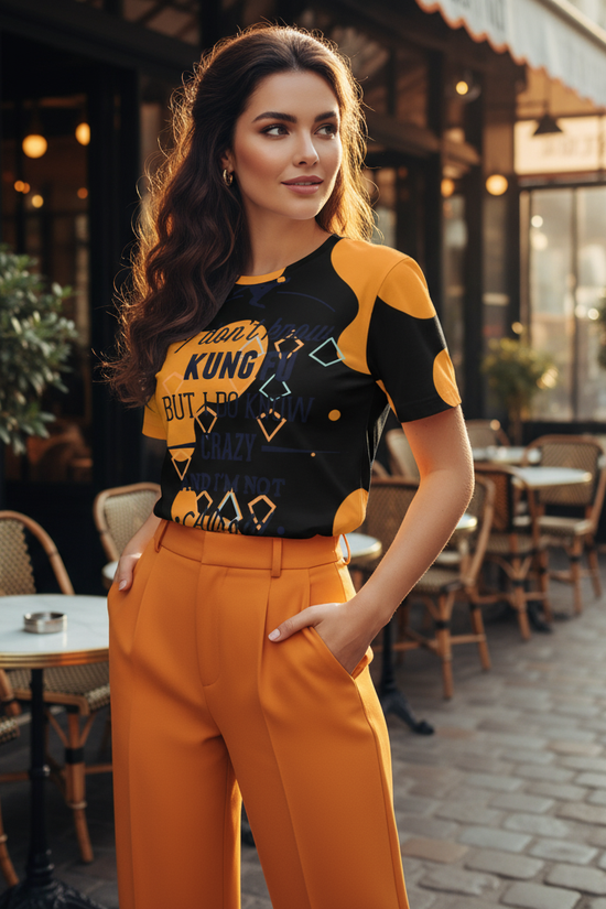 Kung Fu T-Shirt Terrace Look