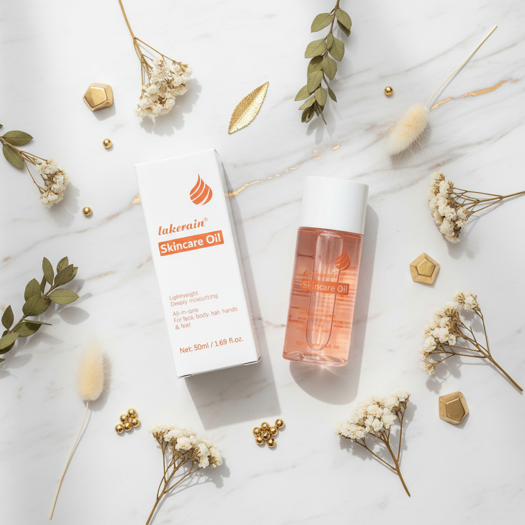 Lakerain Skincare Oil - Flat Lay