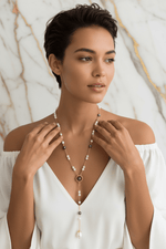 Lariat Necklace Editorial 1