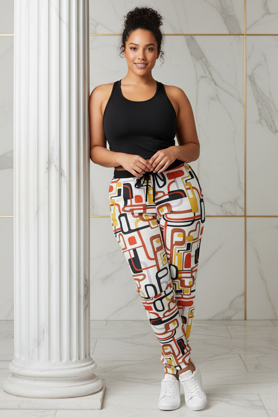 Leaning against column