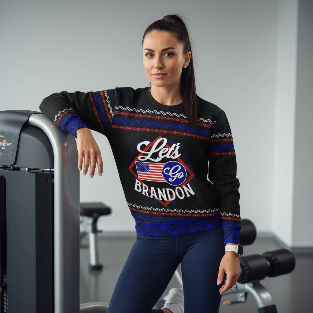 Leaning against equipment