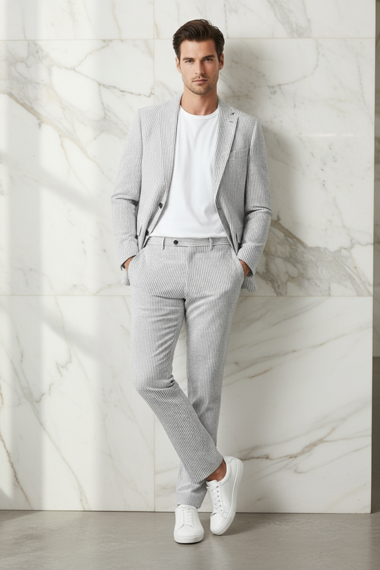 Leaning Against Wall