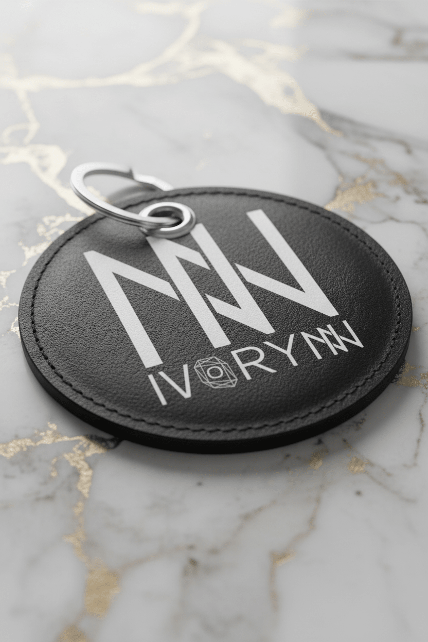 Leather grain and stitching