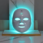 قناع بإضاءة LED أزرق سماوي