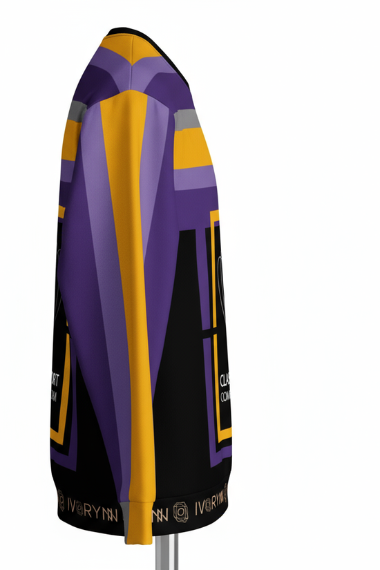 Left side view - sweatshirt display