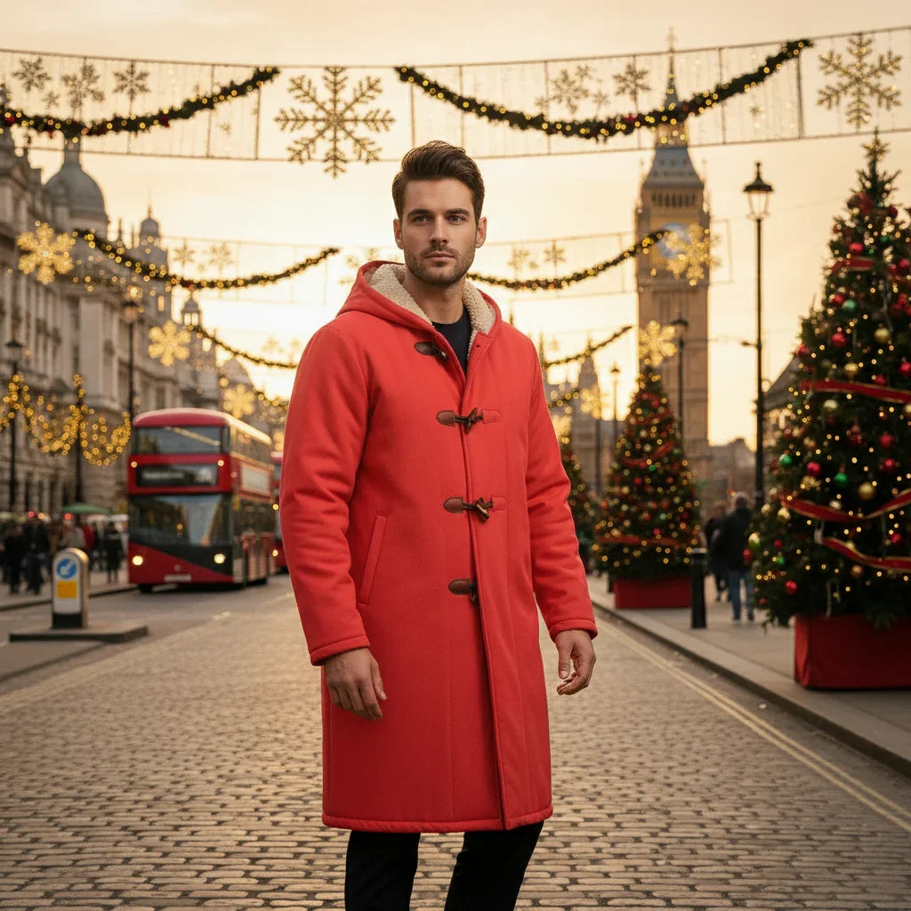 London Christmas streets shot 1