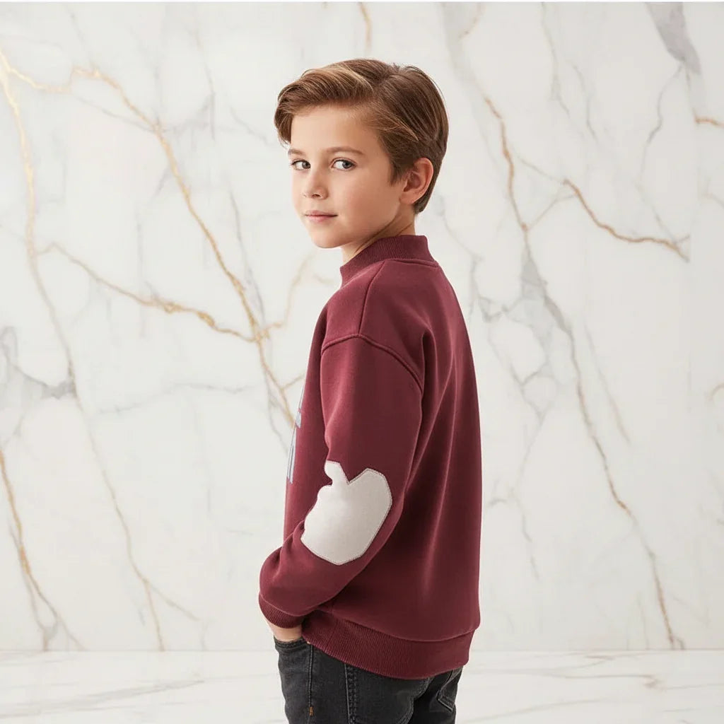 Looking over shoulder