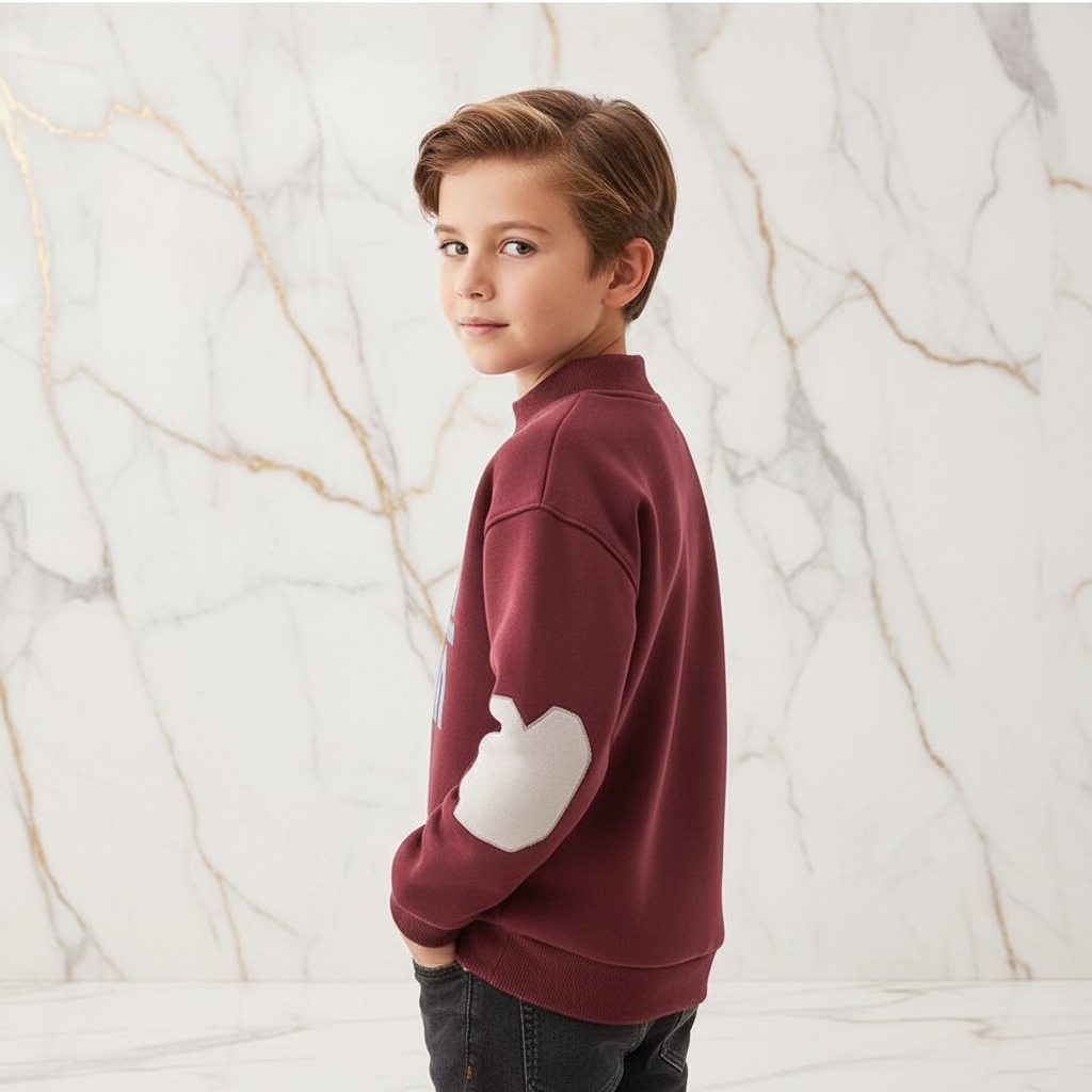 Looking over shoulder