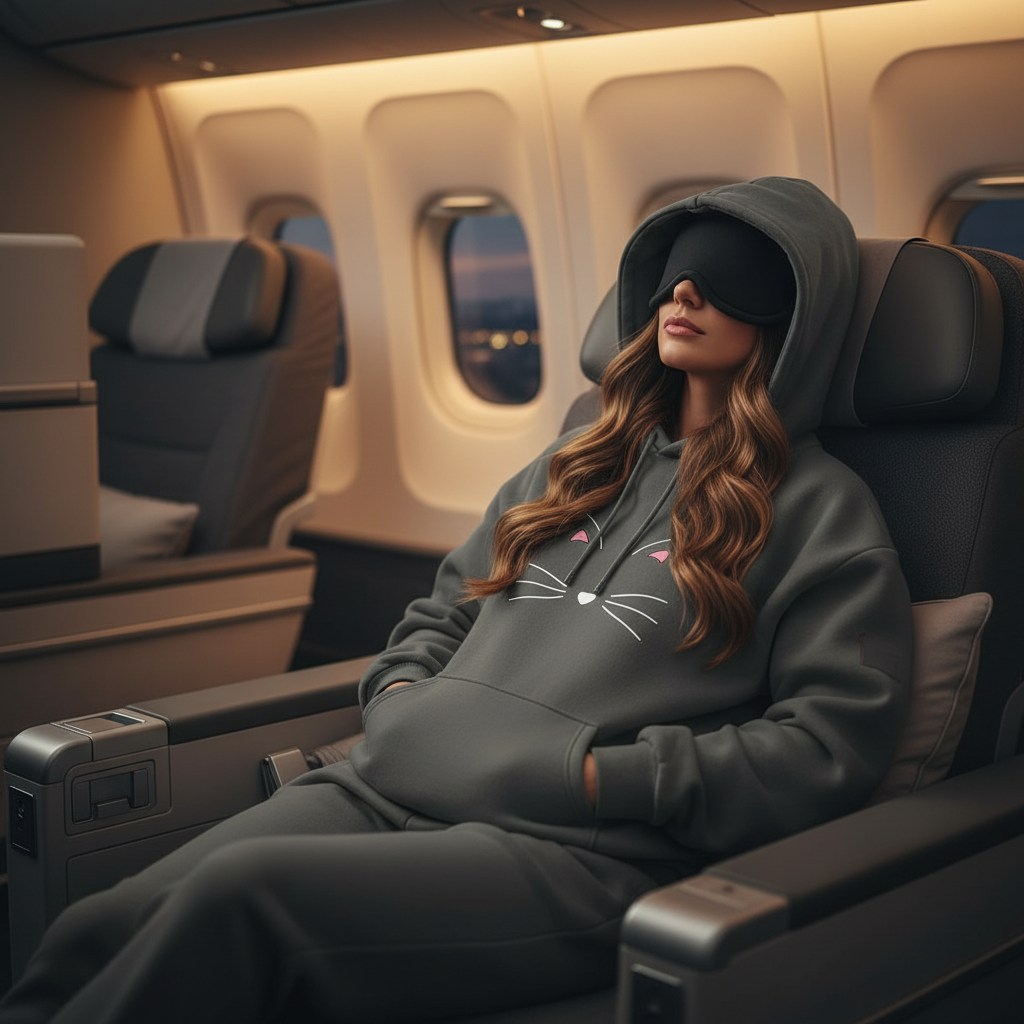 Lounging comfortably