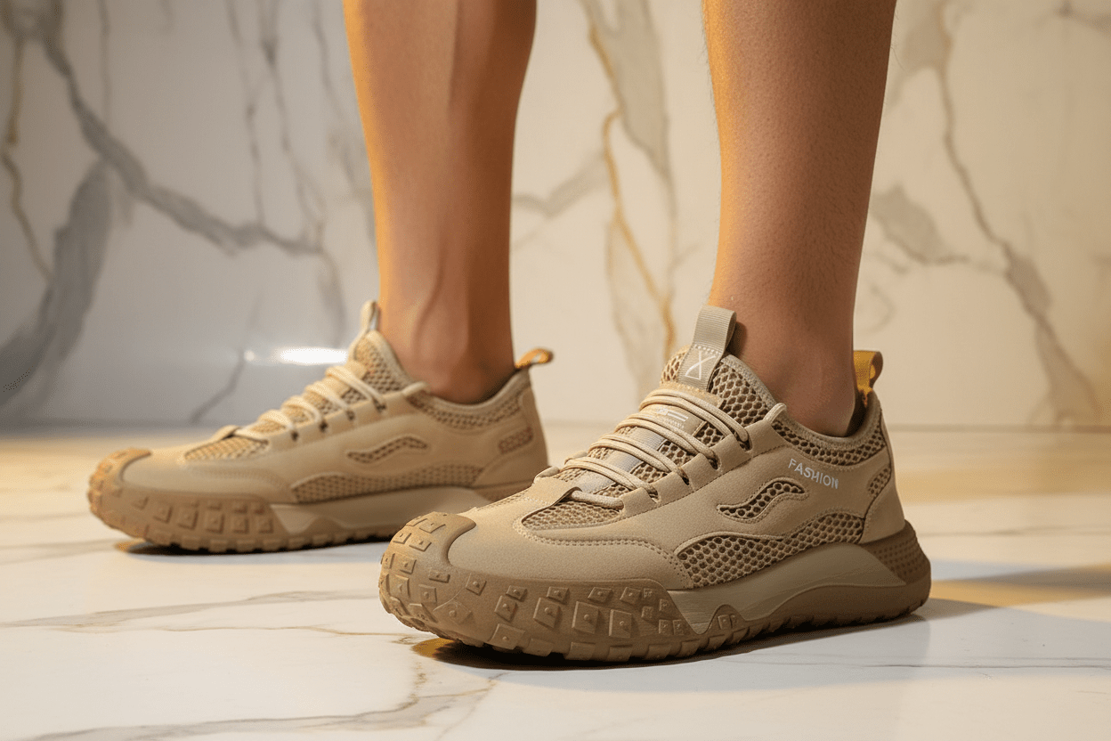 Low angle sole detail